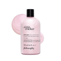 Thumbnail for philosophy pink frosted animal cracker shower gel 16 fl oz