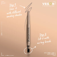 Thumbnail for NYX PROFESSIONAL MAKEUP Epic Smoke Liner, Vegan Smokey Eyeliner - White Smoke (Off White Cream)