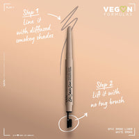 Thumbnail for NYX PROFESSIONAL MAKEUP Epic Smoke Liner, Vegan Smokey Eyeliner - White Smoke (Off White Cream)