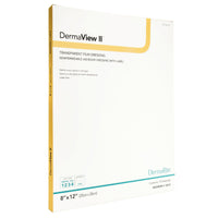 Thumbnail for DermaRite's DermaView II, Transparent Film Dressing with Border - Frame Style Delivery, Sterile, Individually Wrapped, 8 in. x 12 in., 1 Count, 10 Packs, 10 Total