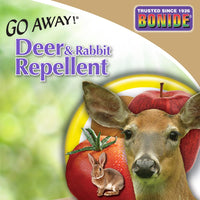 Thumbnail for Bonide Go Away! Deer & Rabbit Repellent, 32 oz. Ready-to-Use Spray, Hot Peppers Deter Animals from Lawn & Garden