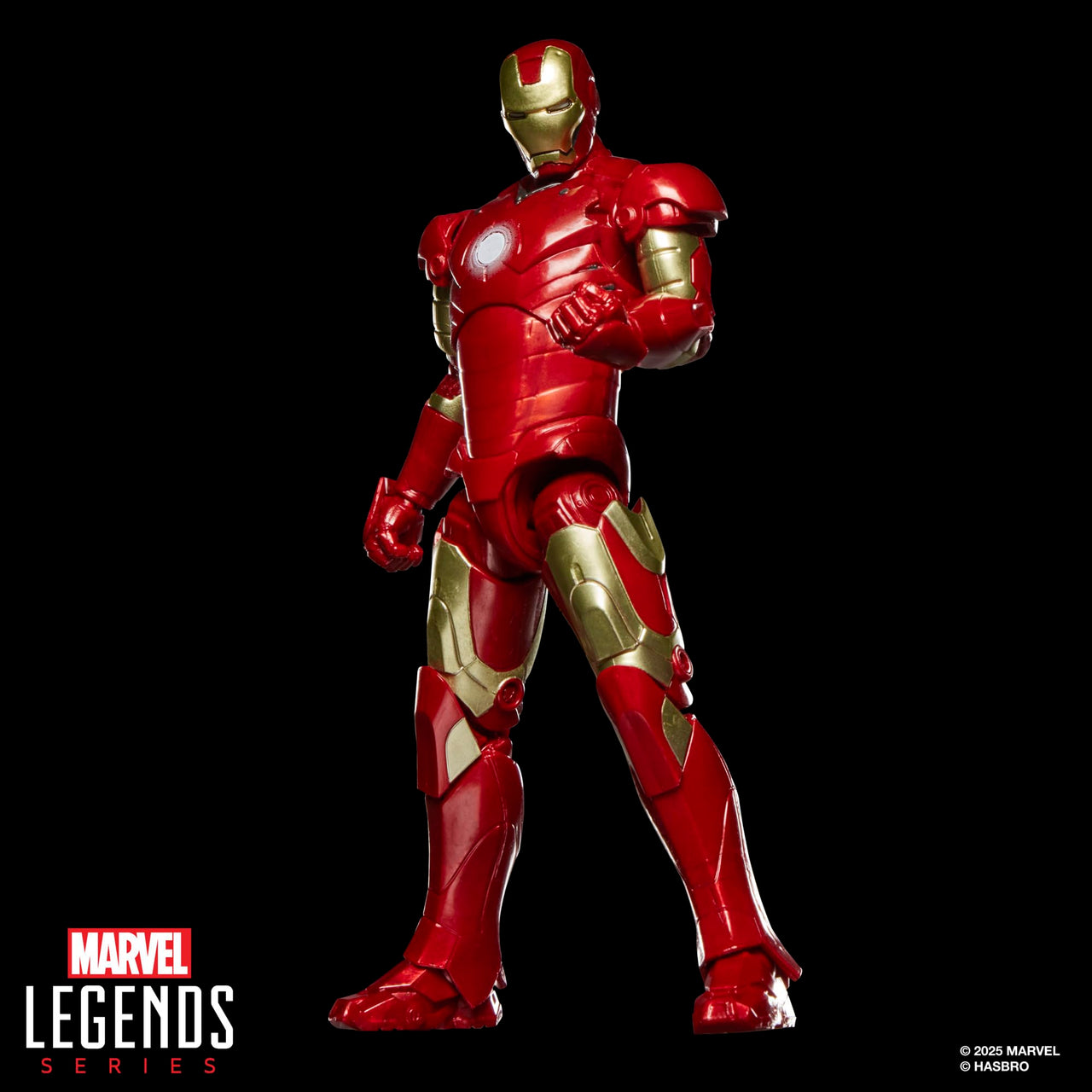 Marvel Legends Series Iron Man Mark III, Iron Man Movie Collectible 6-Inch Scale Action Figure Toy