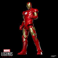Thumbnail for Marvel Legends Series Iron Man Mark III, Iron Man Movie Collectible 6-Inch Scale Action Figure Toy