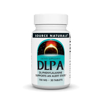 Thumbnail for Source Naturals DLPA DL-Phenylalanine Supplement That Supports an Alert State* - 750 mg - 30 Tablets