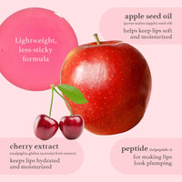 Thumbnail for NOONI Vegan Appleseed Lip Oil Set - Applecherry & Appleplum | Long-Lasting, Moisturizing, Plumping, Revitalizing for Dry Lips, Waterproof, No Peel Off, Korean Tint, 0.12 FL Oz x 2ea