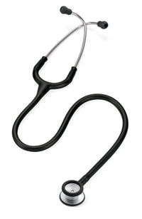 Thumbnail for 3M Littmann Stethoscope, Classic II Pediatric, Black Tube, Stainless Steel Chestpiece, 28 inch, 2113