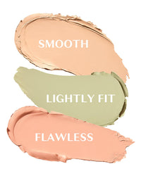 Thumbnail for THE SAEM Cover Perfection Triple Pot Concealer 03 Correct Up Beige - for Fair to Light Skin Tone - 3 Color Full Coverage Concealer - Covers Blemishes Spots, Dark Circles, Redness Skin