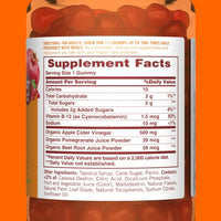Thumbnail for Sundown Apple Cider Vinegar Gummies, Supports Energy Metabolism, Raspberry Pomegranate Flavored, 90 Ct