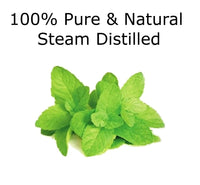 Thumbnail for Peppermint Essential Oil 4 oz. with Huge Glass Bottle, Glass Dropper, and Sprayer. Detailed User's Guide E-Book. Skin Care, Garden Care, and Hair Care.