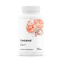 Thumbnail for THORNE - S.A.T. - Milk Thistle Complex with Silymarin, Artichoke & Turmeric Extracts for Liver Function & Digestion Support* - Third-Party Certified - Gluten, Dairy & Soy-Free - 60 Capsules