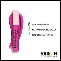 Thumbnail for NYX PROFESSIONAL MAKEUP Lip Lingerie XXL Matte Liquid Lipstick - Knockout (Bubblegum Pink)