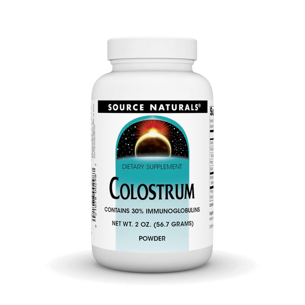 Source Naturals Colostrum Contains 30 Percent Immunoglobulins - 2 oz Powder