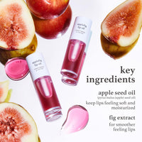 Thumbnail for NOONI Korean Vegan Appleseed Lip Oil - Applefig | Long-Lasting, Moisturizing, Plumping, Revitalizing for Dry Lips, Waterproof, No Peel Off, Hydrating, Nourishing, Mother's Day, 0.12 FL Oz
