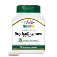 Thumbnail for 21st Century Soy Isoflavones Veg Capsules, 60Count