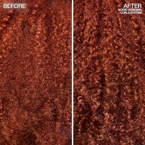 REDKEN Acidic Bonding Curls Sulfate-Free Shampoo | For Curly Hair | Curl Control + Definition | With Citric Acid, Avocado Oil, Shea Butter | Silicone-Free | Hydrating Shampoo | Repairs Damaged Curls