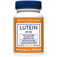 Thumbnail for The Vitamin Shoppe Lutein 20 MG - Eye Health, Vision Support & Blue Light Protection, Carotenoid Antioxidant (60 Softgels)