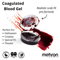 Thumbnail for Mehron Makeup Coagulated Blood | Fake Blood | SFX Makeup for Halloween | 0.25 oz (7.4 g)