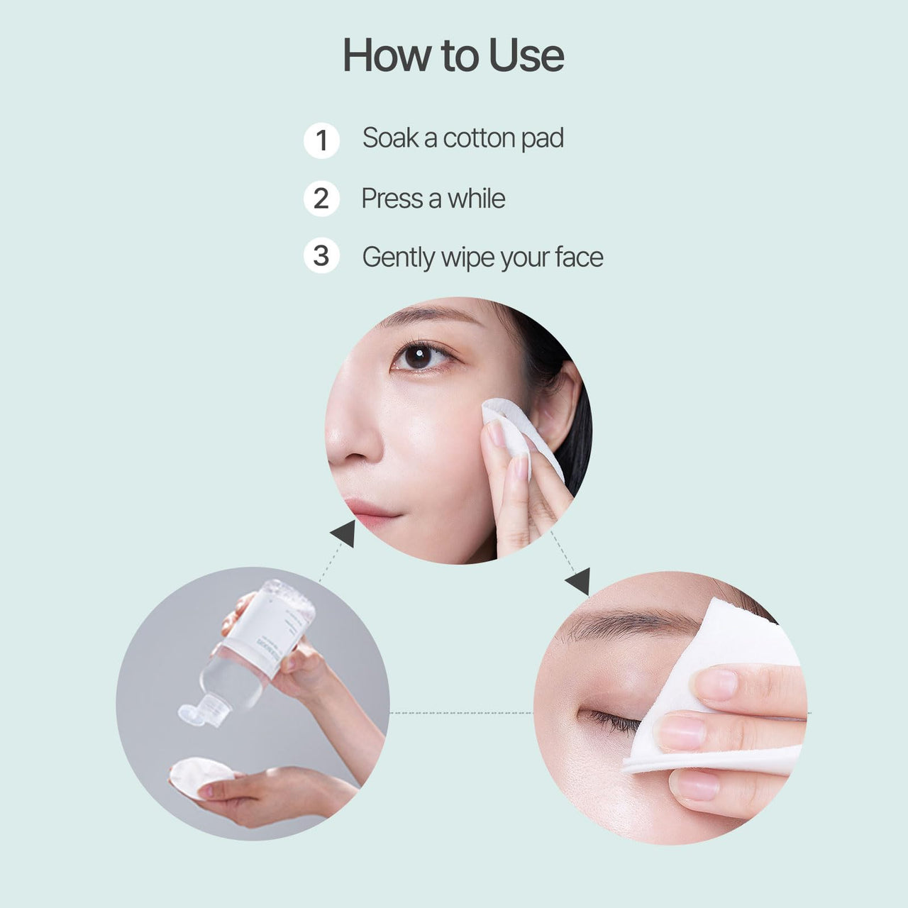 mixsoon Centella Cleansing Water - Gentle and Soothing for Face, Hydrating Daily Cica Cleanser for Sensitive Skin 300ml / 10.14 fl.oz. Korean Glass Skin Care