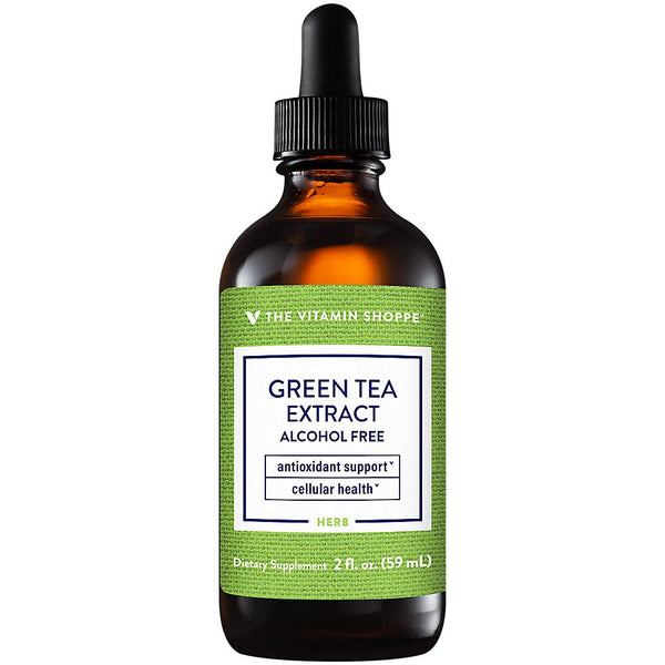The Vitamin Shoppe Green Tea Extract 1000mg - Antioxidant & Cellular Support | EGCG Polyphenols | 100 Capsules | Fat Metabolism