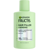 Thumbnail for Garnier Fructis Hair Filler Bonding Inner Fiber Rinse Out Pre Shampoo Treatment With Bond Repair Complex, 10.1 Fl Oz, 1 Count