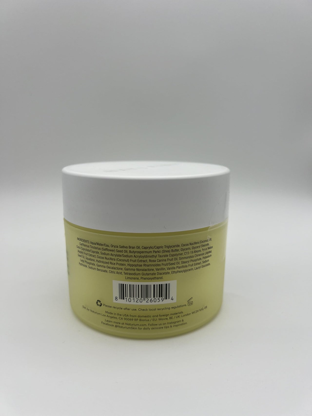 Naturium The Glow Getter Whipped Multi-Oil Body Butter, Firming Cream & Body Moisturizer with Shea Butter, 7.7 fl oz