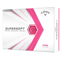 Thumbnail for Callaway Golf Supersoft Golf Balls (2021 Version, Pink)