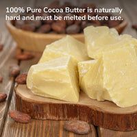 Thumbnail for De La Cruz Cocoa Butter - 100% Pure and Natural Cocoa Butter For Dry, Rough Skin - All Natural Hydrating Moisturizer, 2 OZ (Jar - 1 Count, 2 Ounce)