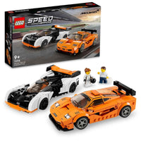 Thumbnail for LEGO Speed Champion McLaren Solus GT & McLaren F1 LM 76918 Toy Blocks, Present, Vehicle, Glue, Boys, Ages 9 and Up