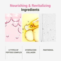Thumbnail for Mediheal Pepta Lifting Ampoule Mask, Pack of 15 - Peptides and Collagen Lifting Facial Mask Sheet, Revitalizing and Firming Stressed Skin, Silky Smooth Cellulose Sheet
