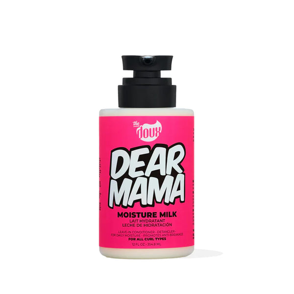 The Doux DEAR MAMA Moisture Milk – Leave In Conditioner for Curly Hair with Aloe & Pineapple – Curl Refresher, Detangler & Deep Conditioner for Natural Hair Care