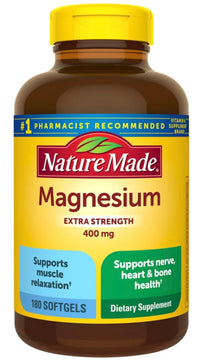 Thumbnail for Nature Made Extra Strength Magnesium 400 mg., 180 Softgels