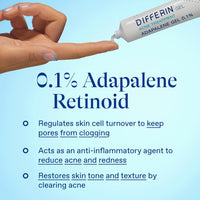 Thumbnail for Differin Acne Treatment Gel, 30 Day Supply, Retinoid Treatment for Face with 0.1% Adapalene, Gentle Skin Care for Acne Prone Sensitive Skin, 15g Tube (Packaging May Vary)