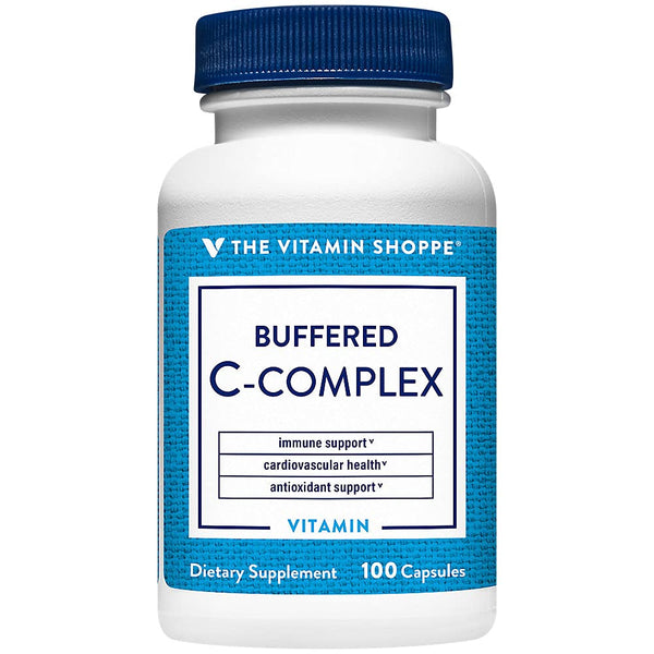 The Vitamin Shoppe Buffered C-Complex, Antioxidant That Supports Immune (100 Capsules)