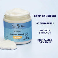 Thumbnail for SheaMoisture Shampoo & Conditioner, Manuka Honey & Yogurt Hydrate & Repair + Protein Power Treatment, Hair Mask, Deep Conditioner for Dry, Damaged Hair