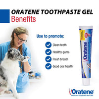 Thumbnail for Pet King Brands ZYMOX Oratene Brushless Toothpaste Gel for Dogs and Cats, 2.5oz
