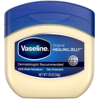 Thumbnail for Vaseline 100% Pure Petroleum Jelly, 1.75 Oz / 49 Gr Jars (Pack of 3)