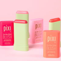 Thumbnail for Pixi On-the-Glow Blush - Fleur, Hydrating Tinted Moisture Blush Stick with Ginseng, Aloe Vera & Fruit Extracts, For Cheeks & Lips, 19g / 0.6oz, Paraben-Free