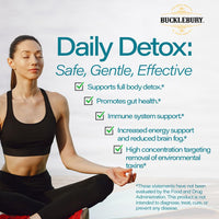Thumbnail for BUCKLEBURY Micronized Zeolite Capsules - Mineral Zeolite Detox for Adults - Supports Immune System, Metabolism & Digestive Health - Advanced Formula for Men & Women - 90 Vegan Capsules