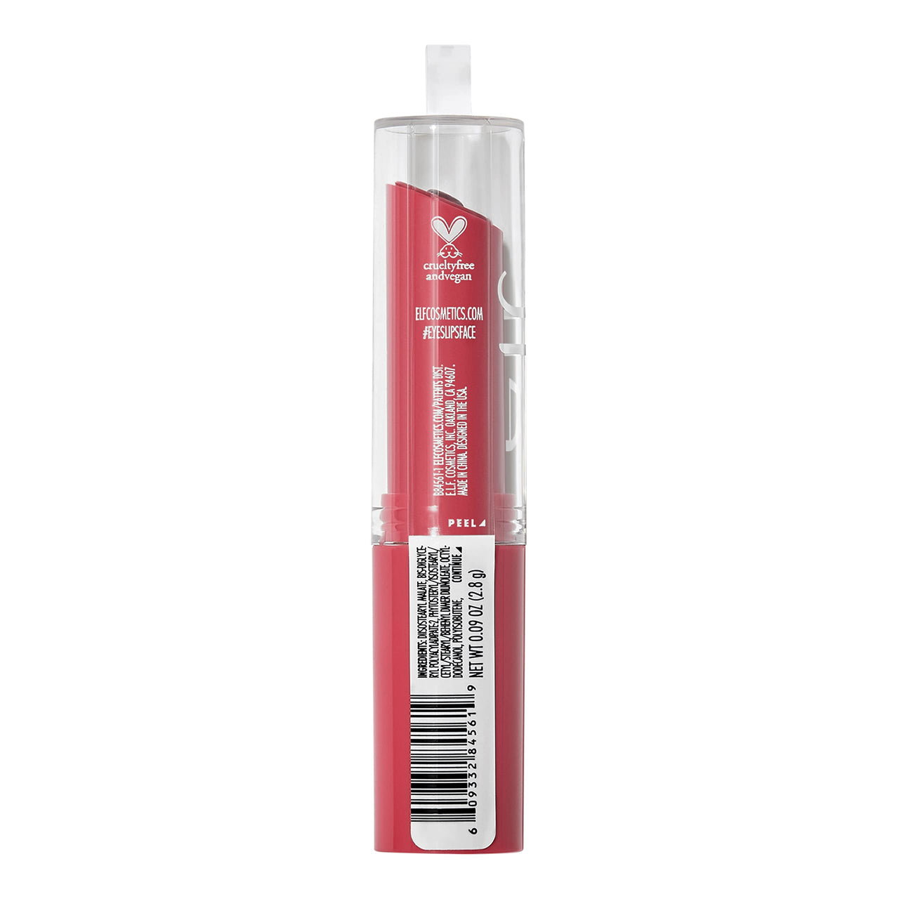 e.l.f. Hydrating Core Lip Shine, Lip Balm For A Sheer Tint Of Color & Soft Shine, Infused With Moisturizing Vitamin E, Vegan & Cruelty-Free, Lovely