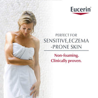 Thumbnail for Eucerin Eczema Relief Cream Body Wash, Eczema Body Wash with Colloidal Oatmeal, Ceramide-3 and Licorice Root Extract, 13.5 Fl Oz Bottle