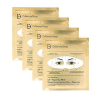 Thumbnail for Dr Dennis Gross DermInfusions Lift + Repair Eye Mask | Visibily Lift + Firm, Fills the Appearance of Fine Lines, Deepy Hydrates + Repairs, Visibly Depuffs the Undereye Area | 4 Treatments