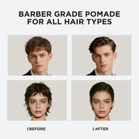 Thumbnail for Hawkins & Brimble - Matt Clay Mens Hair Styling, 100ml - Non Greasy Matte Clay for Light, Medium and Strong Hold - Elemi and Ginseng Softens Repairs Allows for Restyling - Ideal for Dry and Damp Hair