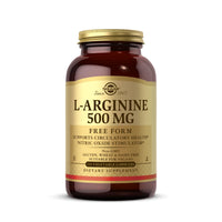 Thumbnail for Solgar L-Arginine 500 mg - 250 Vegetable Capsules - Nitric Oxide Stimulator - Non-GMO, Vegan, Gluten Free, Dairy Free, Kosher - 250 Servings