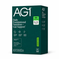 Thumbnail for AG1 Greens Powder On-the-Go Packs – Bulk Supply (84 Sticks Total) | Daily Multivitamin, Probiotic & CoQ10