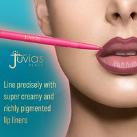 Thumbnail for Juvia's Place Coffee Shop Luxe Lip Liner: Love Me - Colorstay Matte Finish Lip Pencil, Makeup for Natural Long Lasting Beauty and Sensational Wear, Lip Stain Kiss Proof Cometics