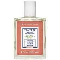 Thumbnail for The Vitamin Shoppe Tea Tree Oil 100% Pure - Acne Treatment & Skin Cleansing | Australian Melaleuca Alternifolia | 2 oz | Undiluted