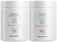 Thumbnail for Codeage Multi Collagen Protein Capsules 5 Types, Ashwagandha Withania Somnifera & Organic Amla Berry + SBO Probiotic Blend 50 Billion CFU Bundle, Lactobacillus Plantarum, Bacillus Subtilis, Non-GMO