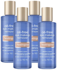 Thumbnail for Neutrogena Oil-Free Liquid Eye Makeup Remover, Residue-Free, Non-Greasy, Gentle & Skin-Soothing Makeup Remover Solution with Aloe & Cucumber Extract for Waterproof Mascara, 5.5 fl. Oz (Pack of 4)