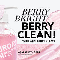 Thumbnail for Saturday Skin Hydrating Gentle Facial Gel Cleanser Makeup Remover Sensitive Skin Face Wash Antioxidant Vitamin Brightening Smoothing | Korean Skin Care CICA Acai Berry Oats
