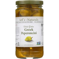 Thumbnail for Jeffs Natural Whole Golden Greek Peperoncini, 12 Ounce -- 6 per case.